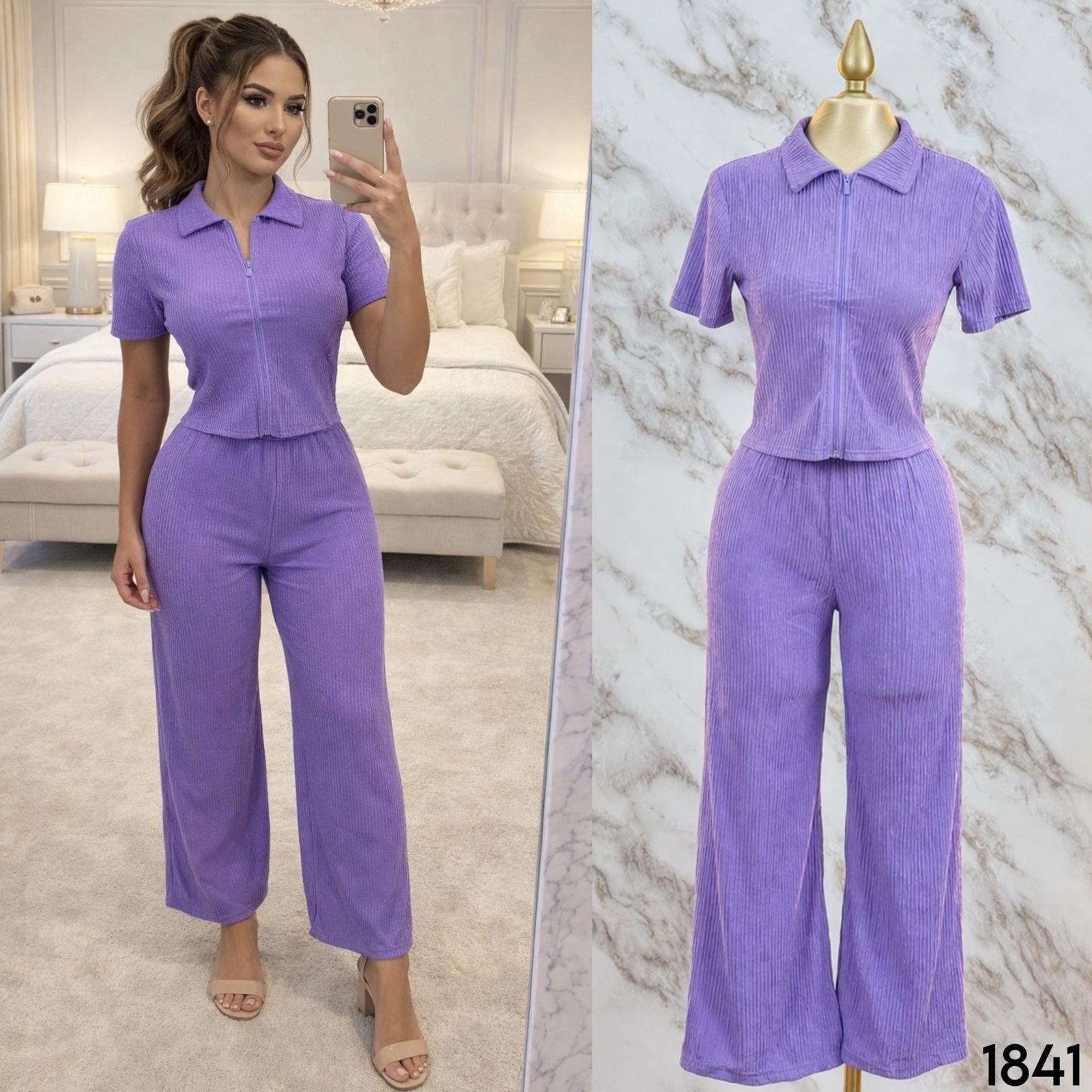 SET/CONJUNTO BLUSA CIERRE FTX 1841 - Image 2