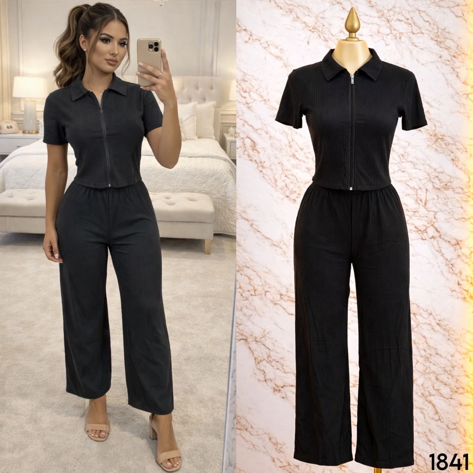 SET/CONJUNTO BLUSA CIERRE FTX 1841 - Image 8