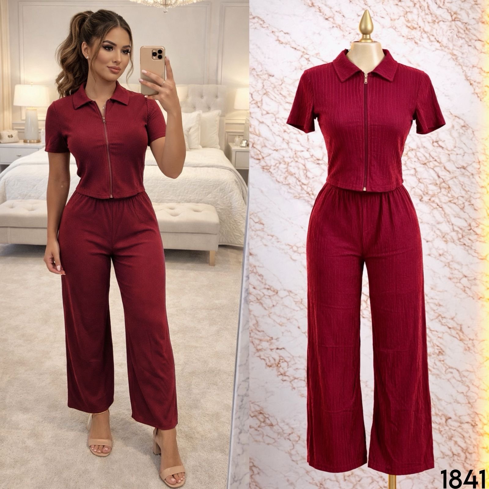 SET/CONJUNTO BLUSA CIERRE FTX 1841 - Image 9