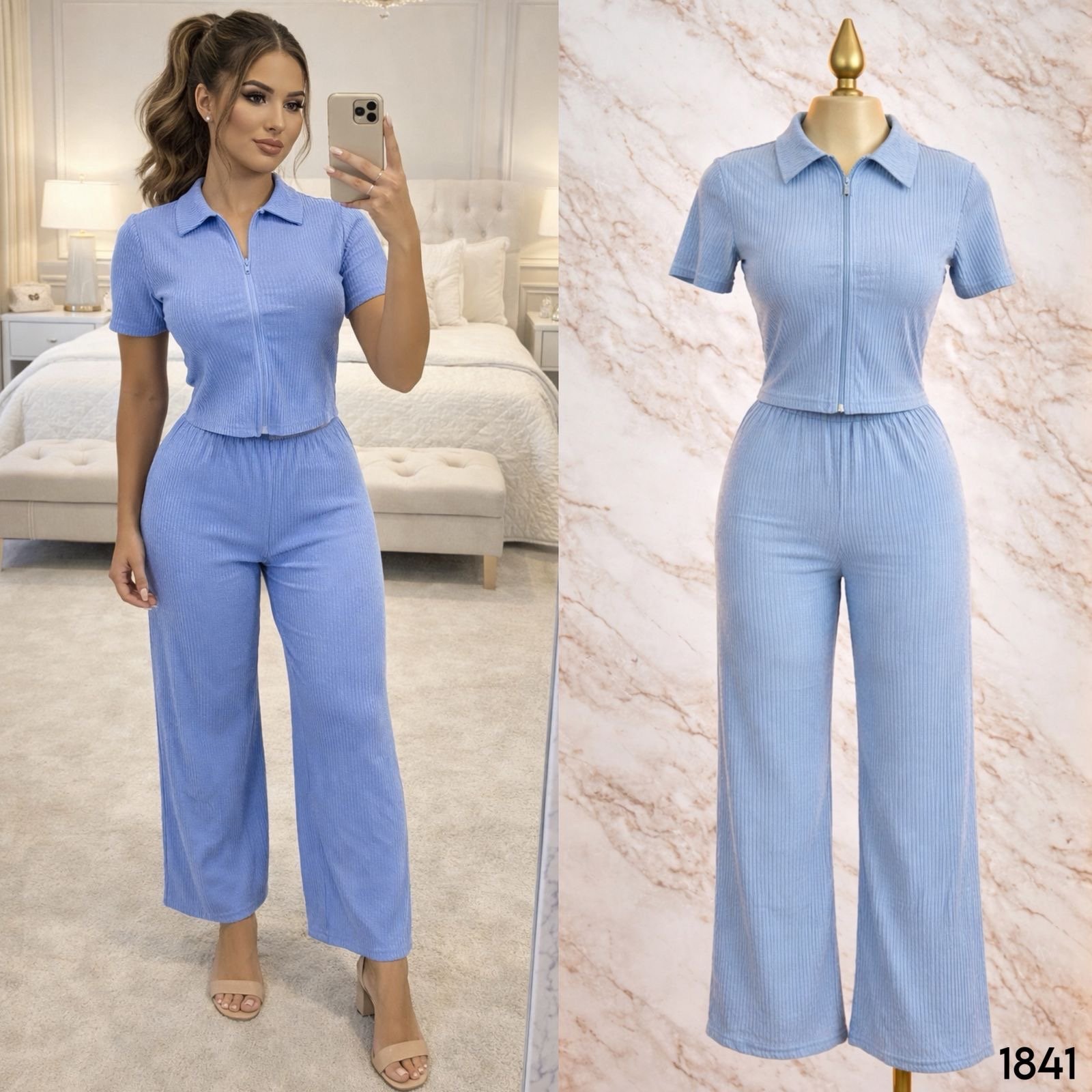 SET/CONJUNTO BLUSA CIERRE FTX 1841 - Image 4