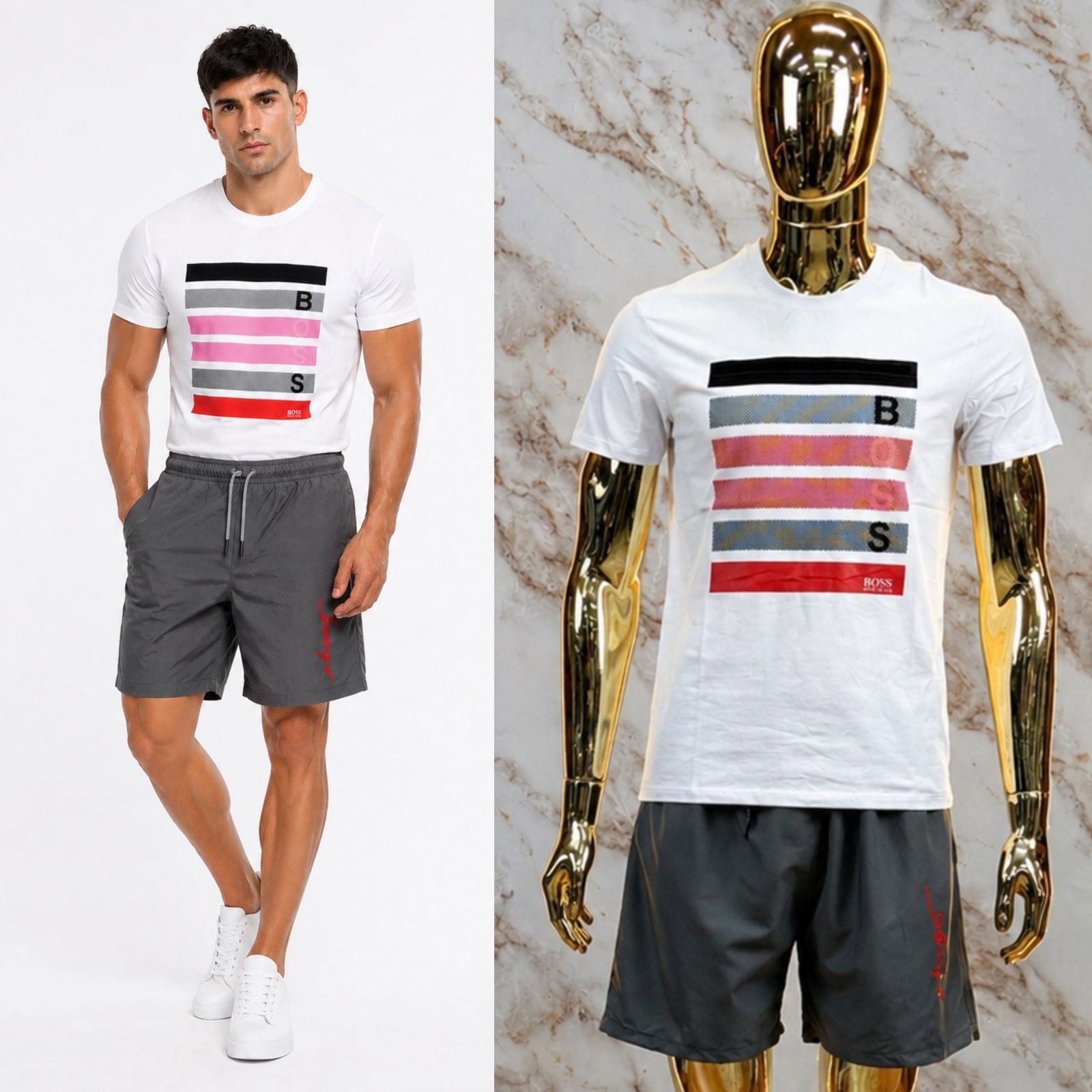 SHORT DEPORTIVO CON ELASTICO HUGO FIRMA - Image 5