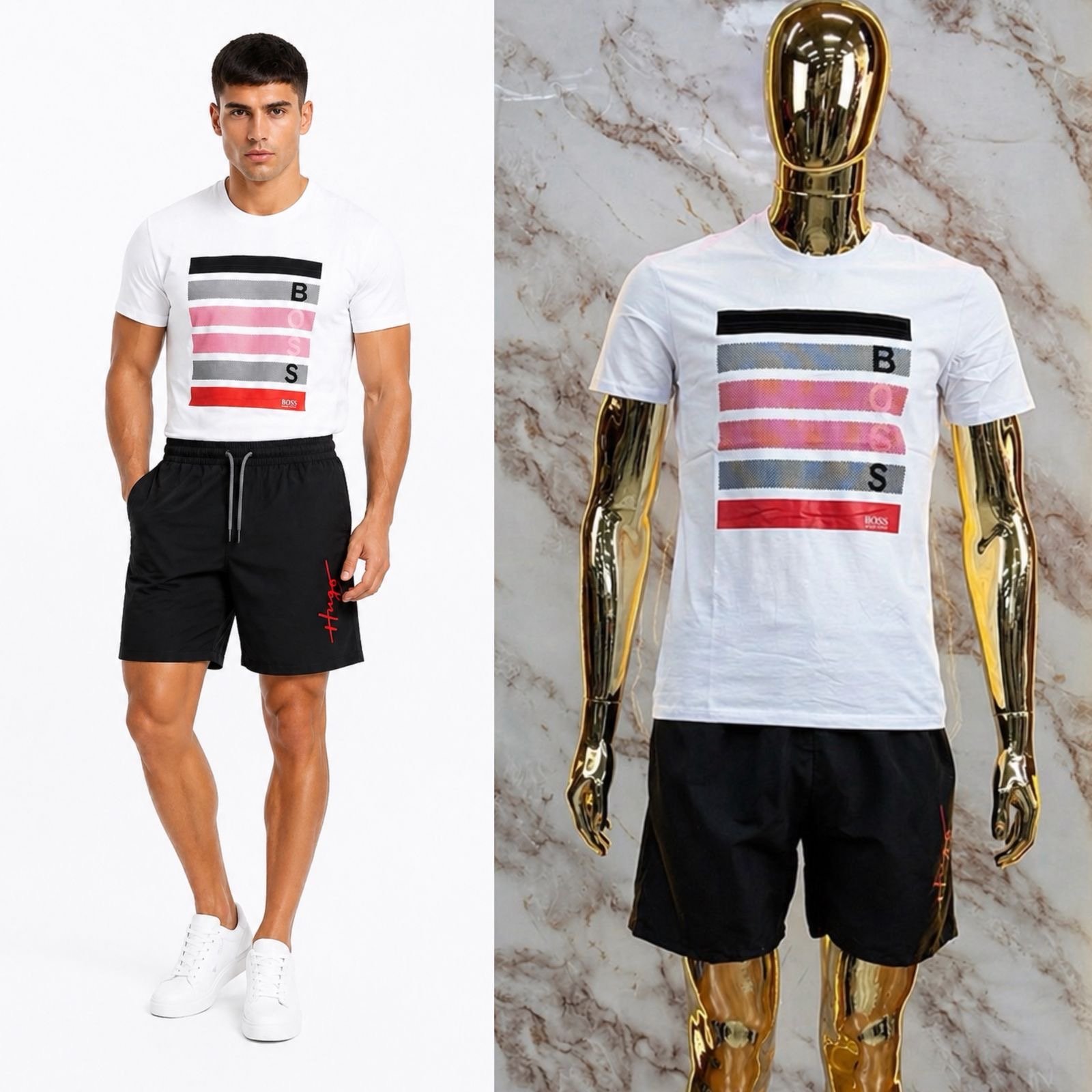 SHORT DEPORTIVO CON ELASTICO HUGO FIRMA - Image 8