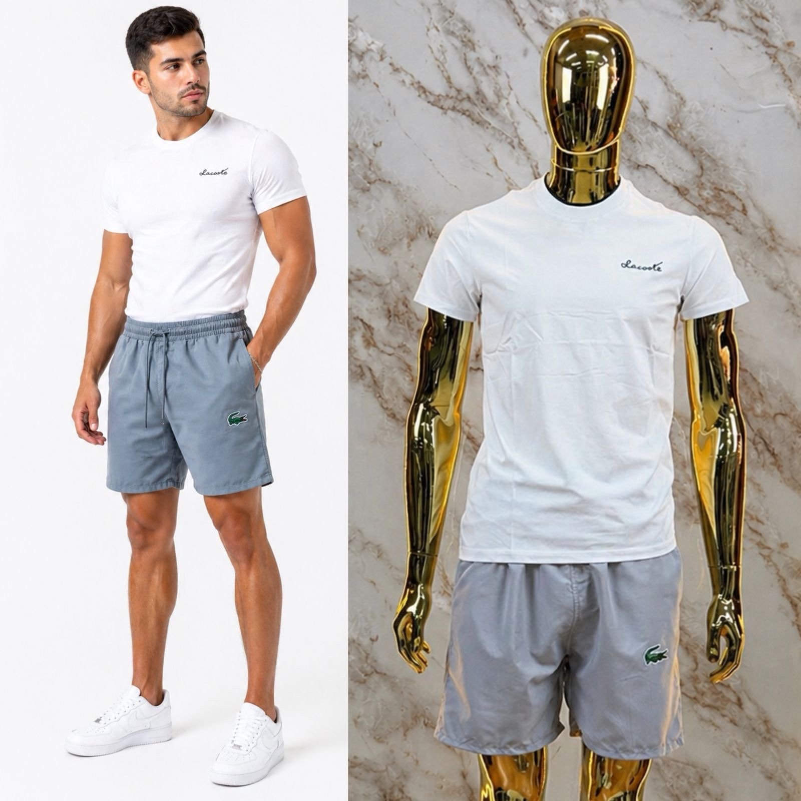 SHORT DEPORTIVO CON ELASTICO LCOSTE - Image 7