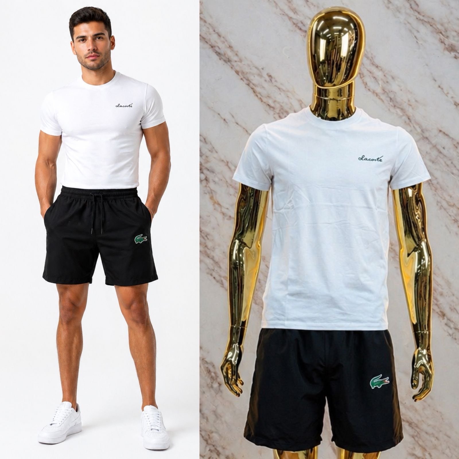 SHORT DEPORTIVO CON ELASTICO LCOSTE - Image 8