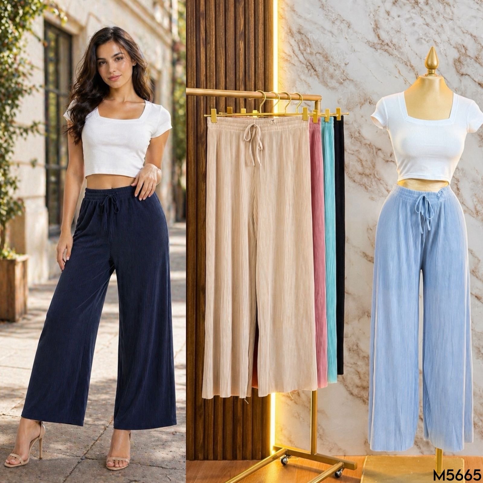 PANTALON BASICO/LIGERO JAQUARD 5665