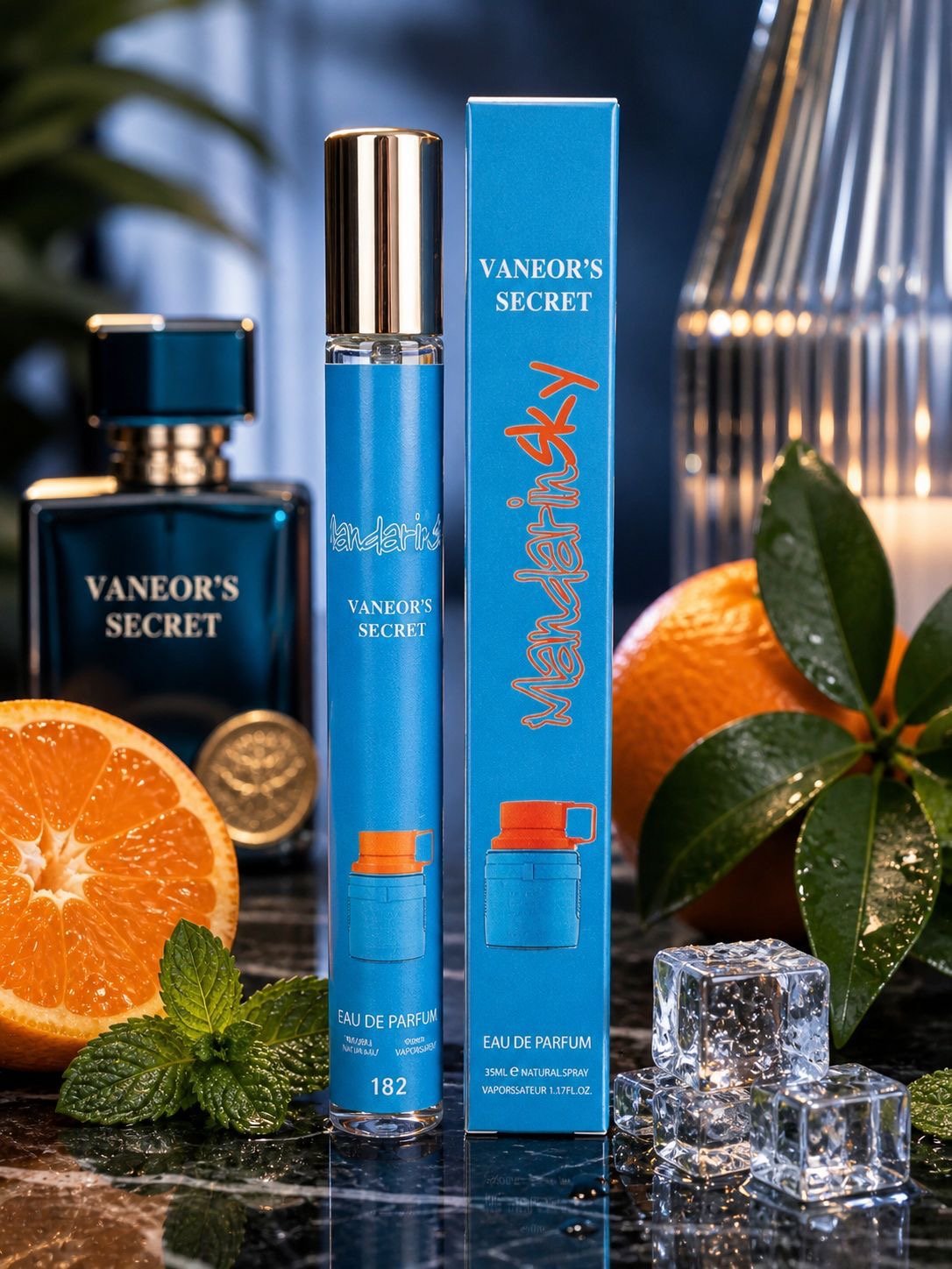 PERFUME CABALLERO DE BOLSILLO MANDARINA SKY
