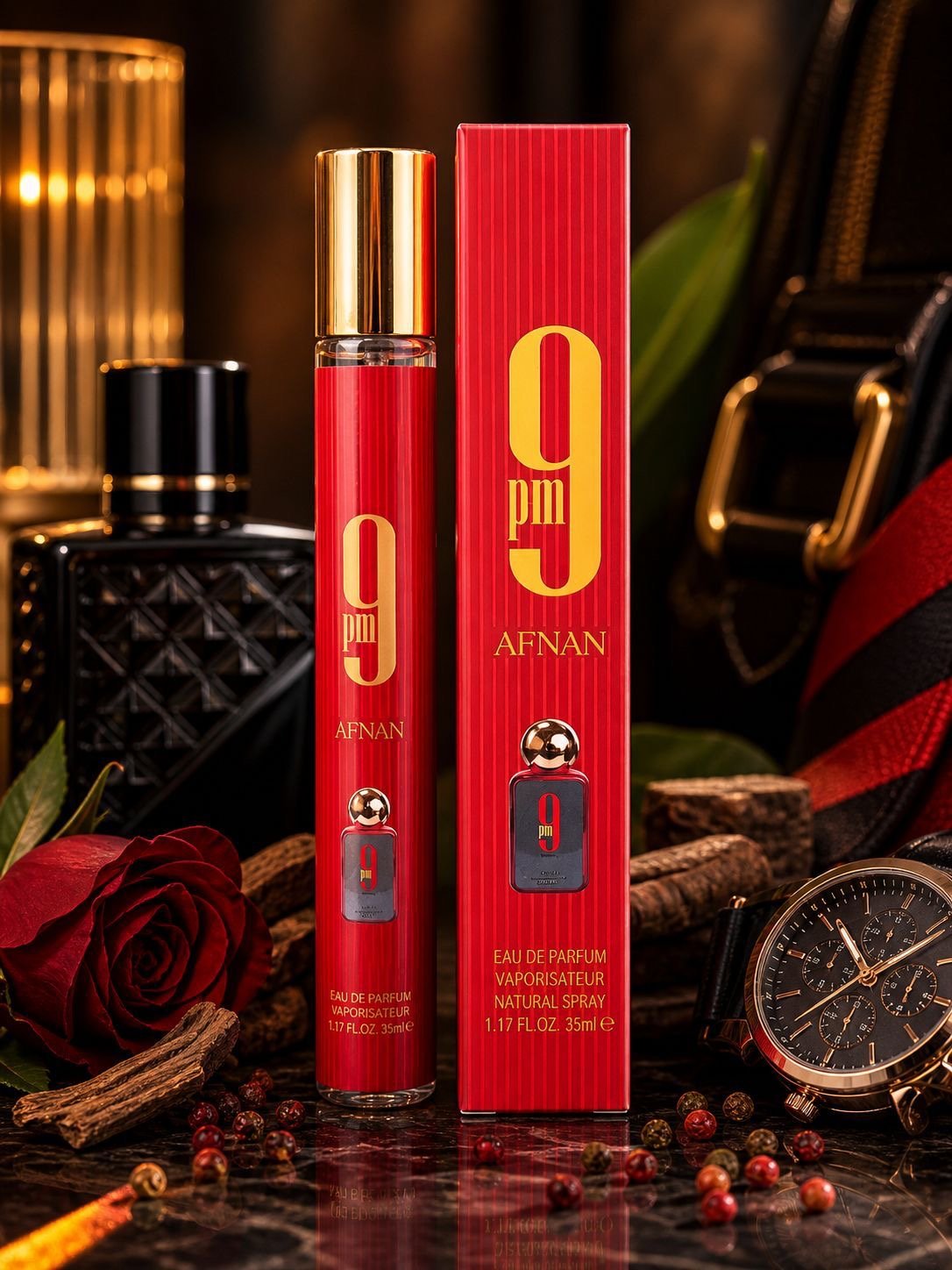 PERFUME CABALLERO DE BOLSILLO 9 PM AFNN