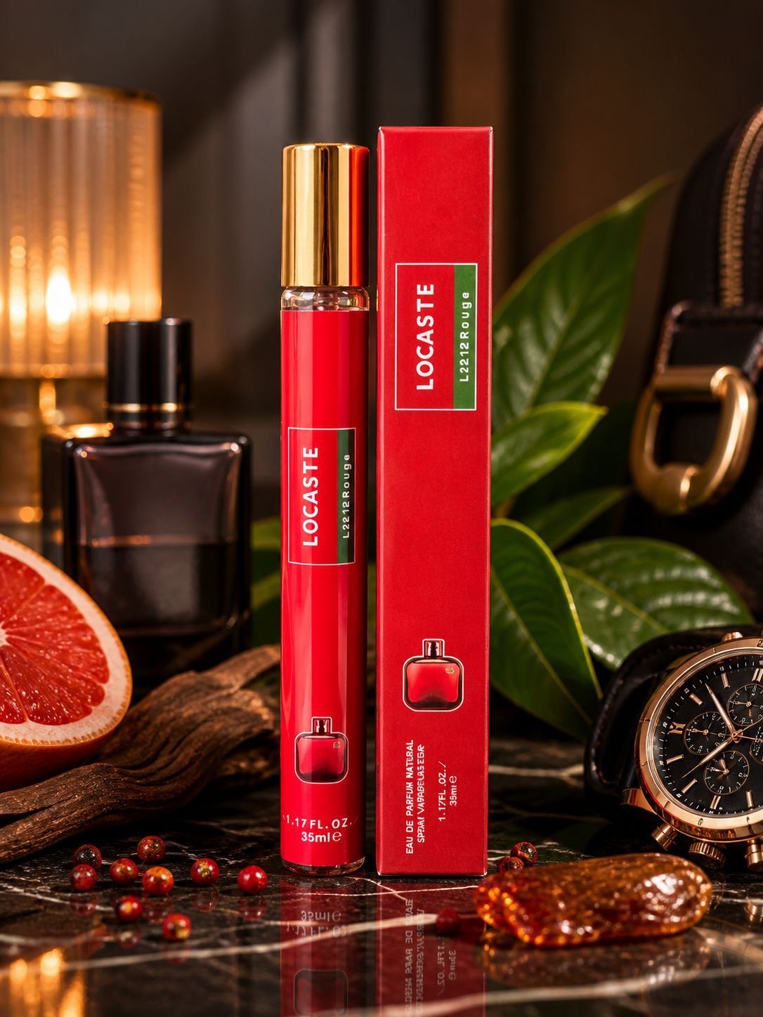 PERFUME CABALLERO DE BOLSILLO LOCASTE RED