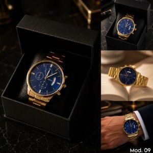 RELOJ METALICO PREMIUM MOD 9