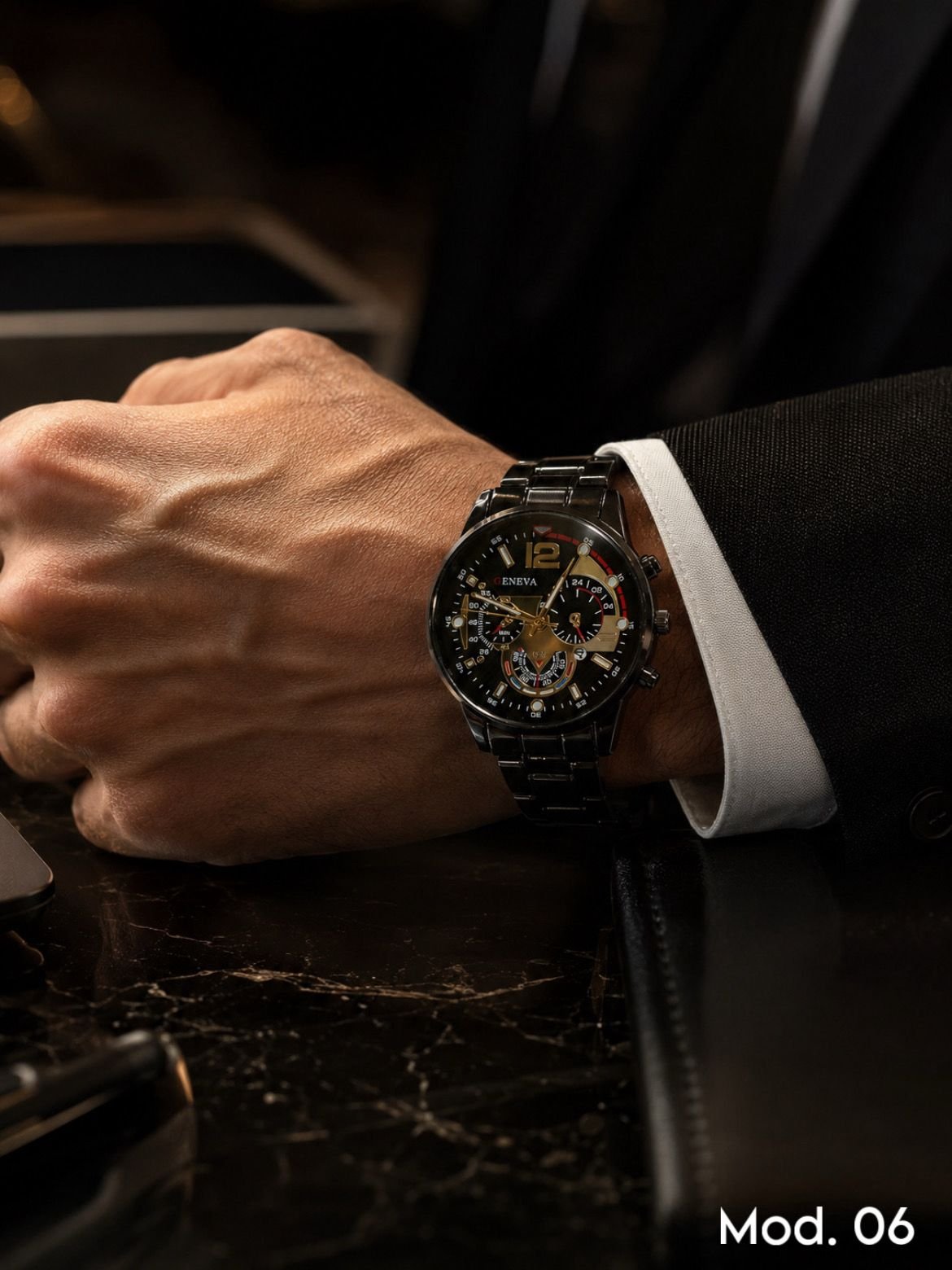 RELOJ METALICO PREMIUM MOD 6 - Image 3