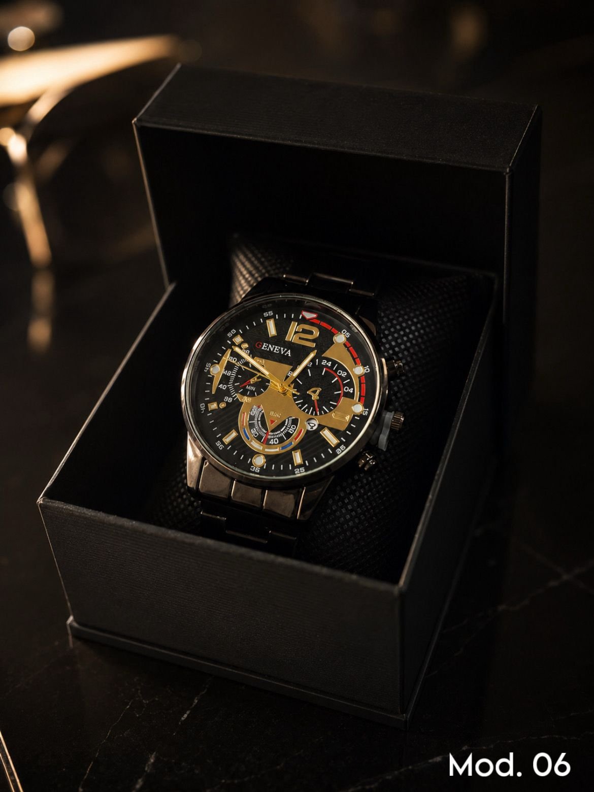 RELOJ METALICO PREMIUM MOD 6 - Image 4