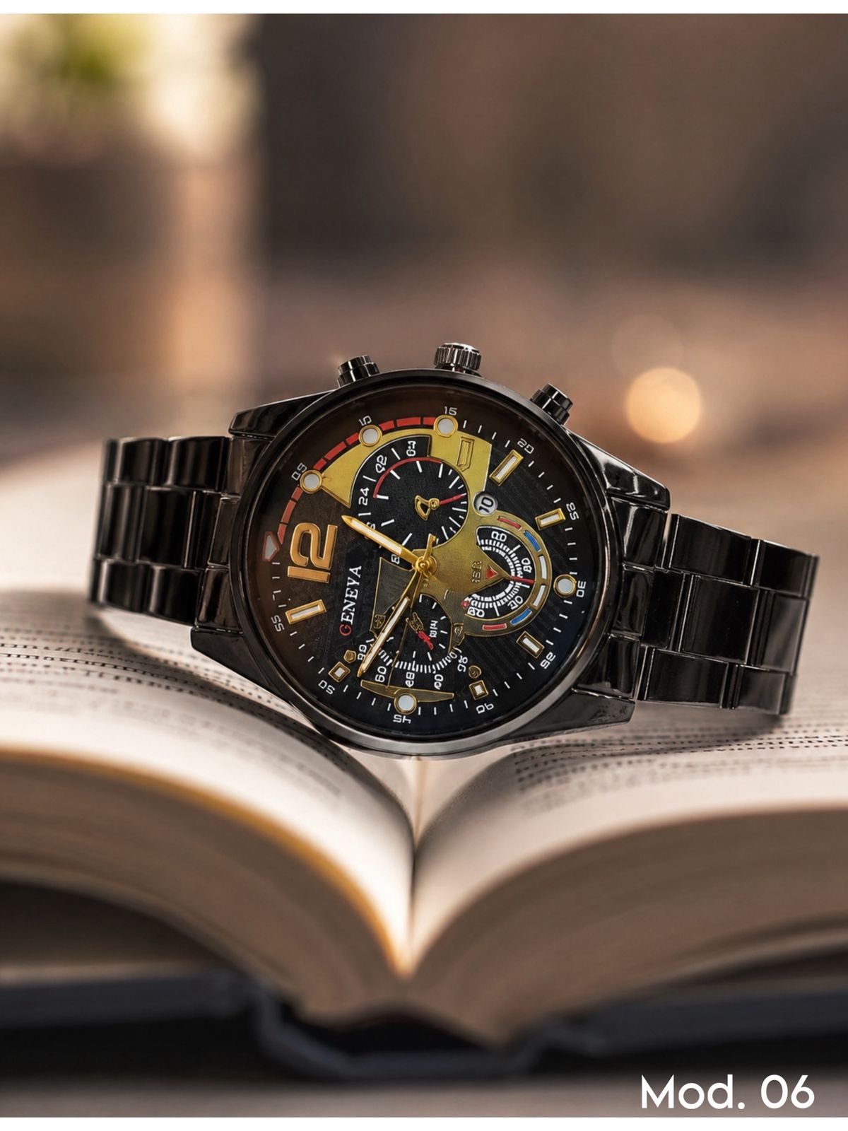 RELOJ METALICO PREMIUM MOD 6 - Image 2