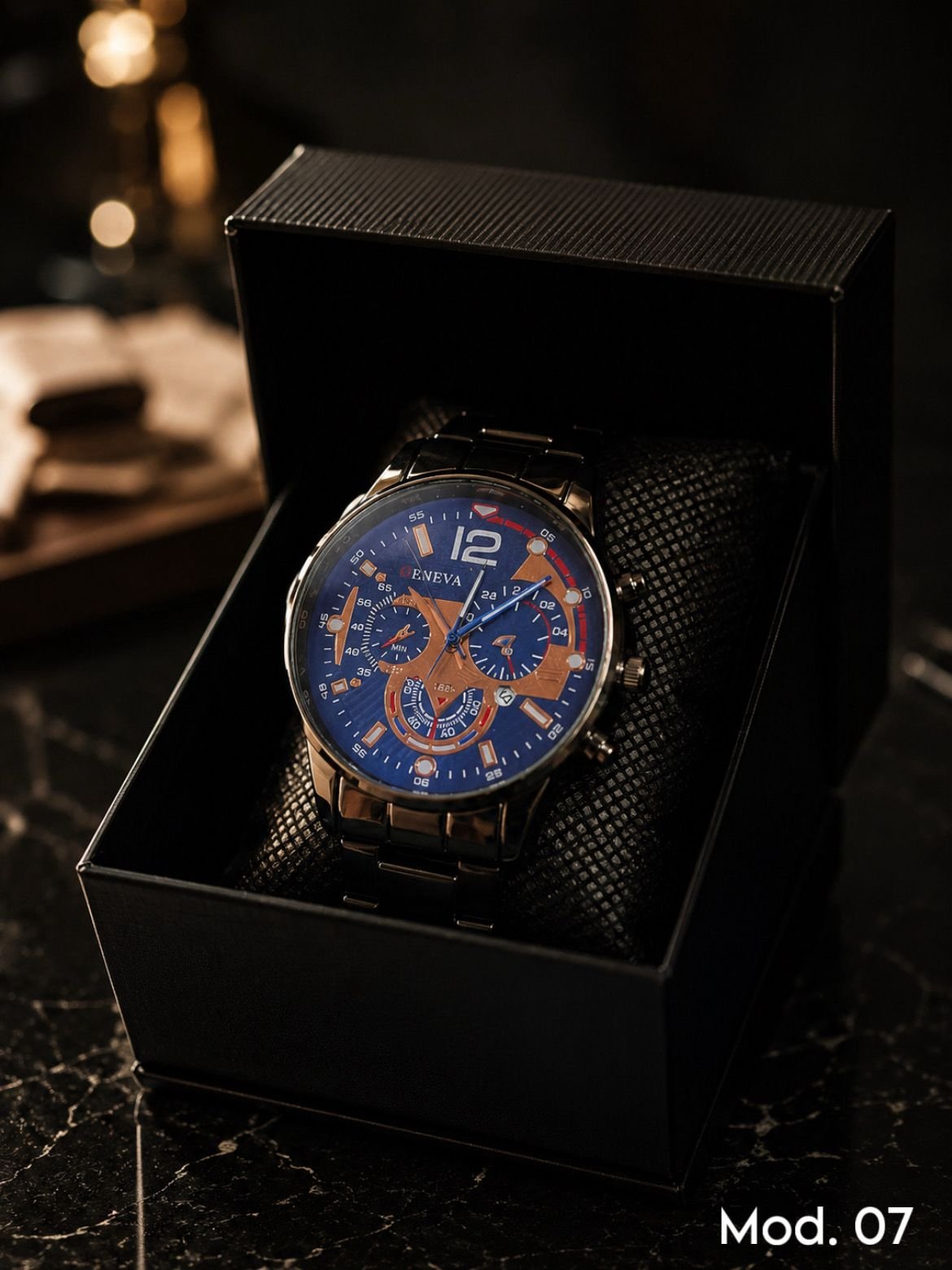RELOJ METALICO PREMIUM MOD 7 - Image 5