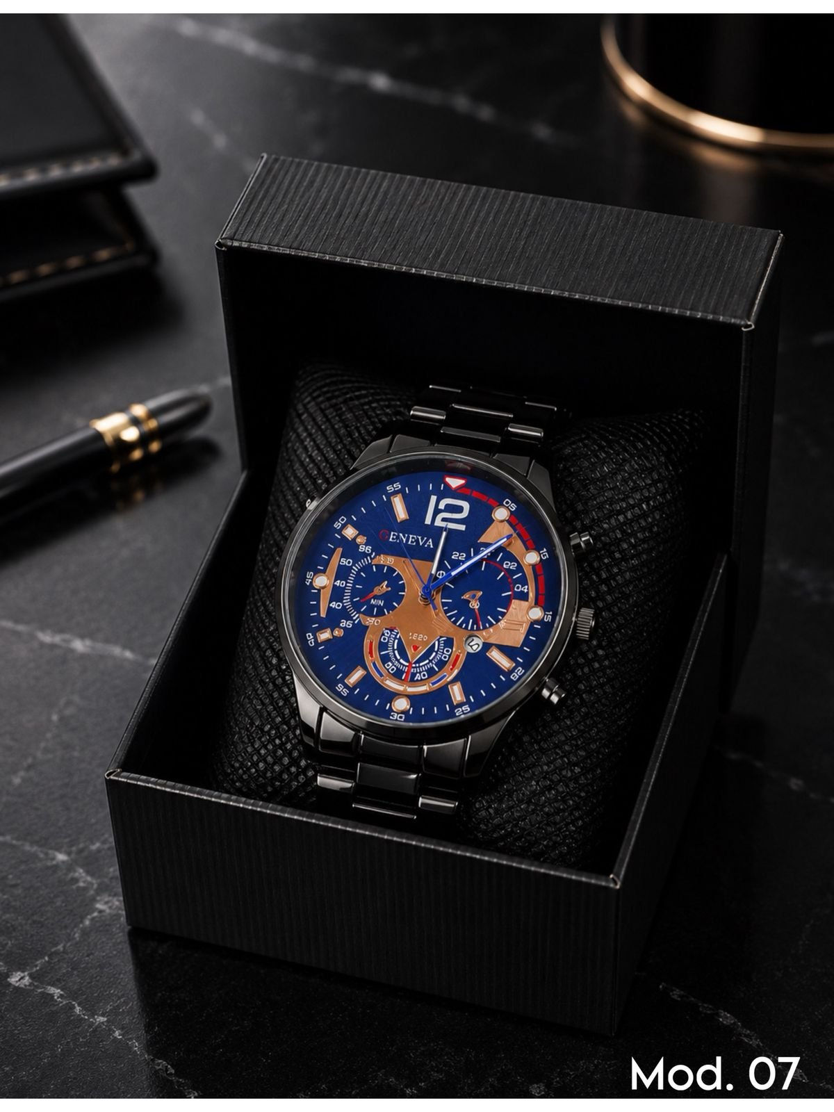 RELOJ METALICO PREMIUM MOD 7 - Image 3