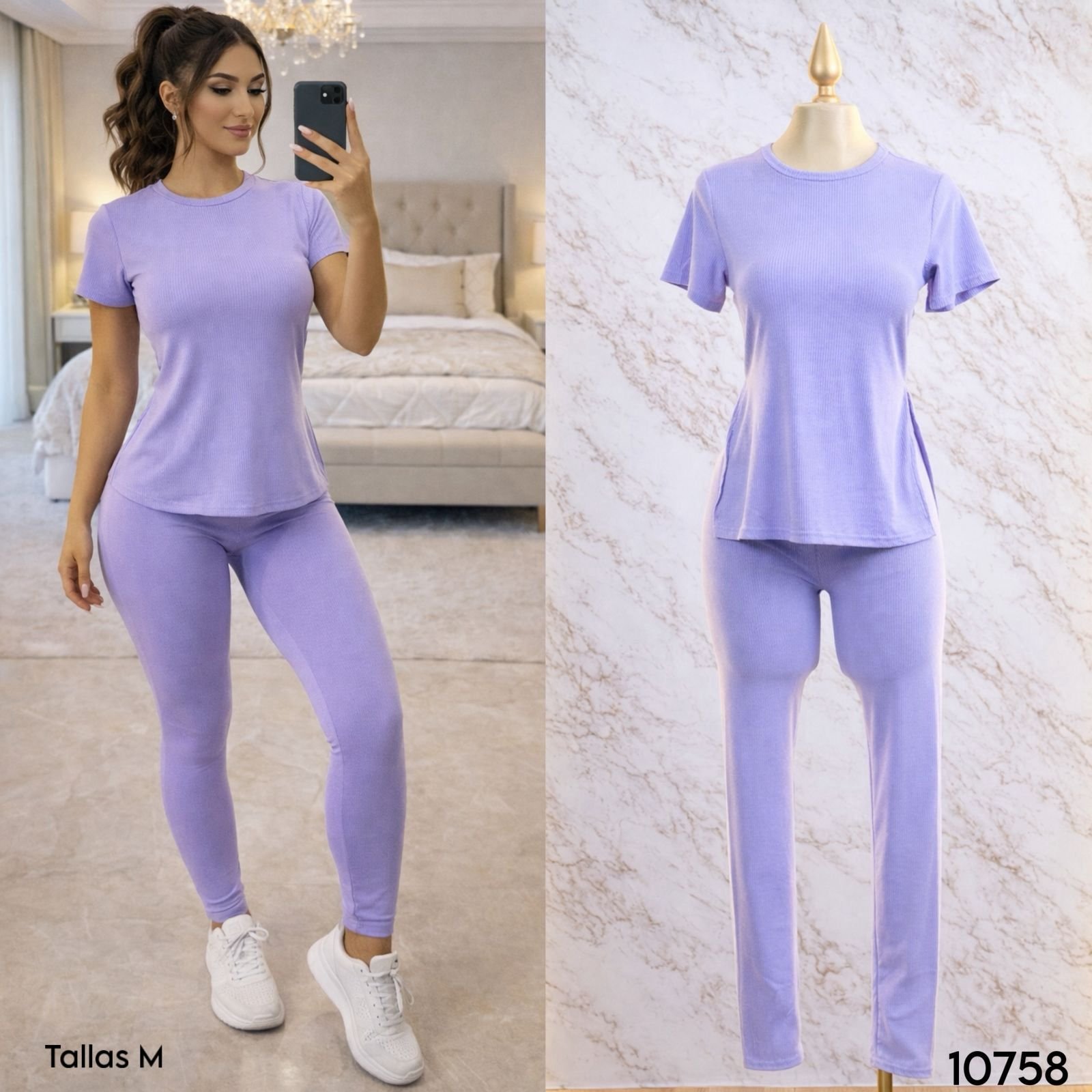 SET/CONJUNTO DEPORTIVO LISO 10758 - Image 6