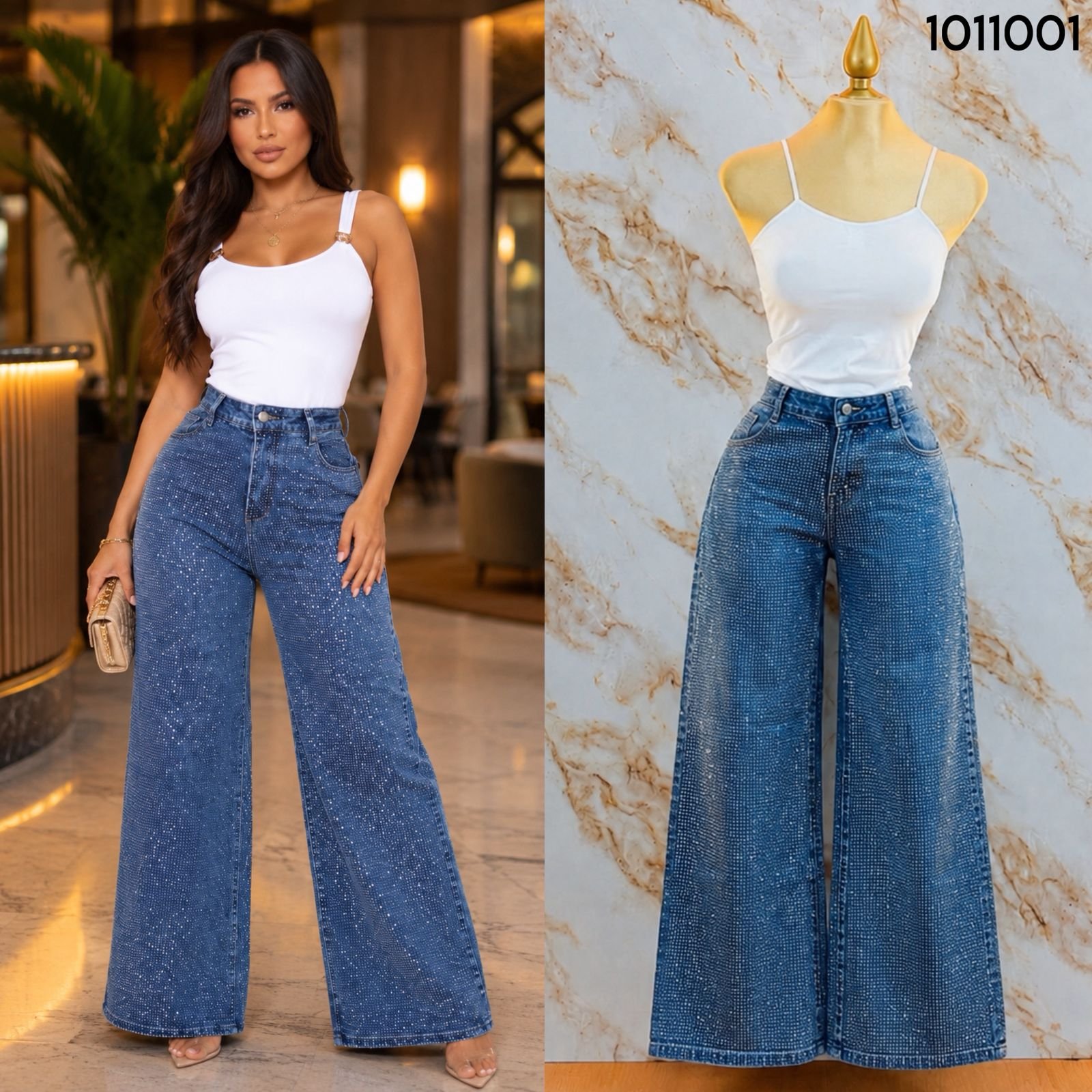 PANTALON BRILLOS 1001