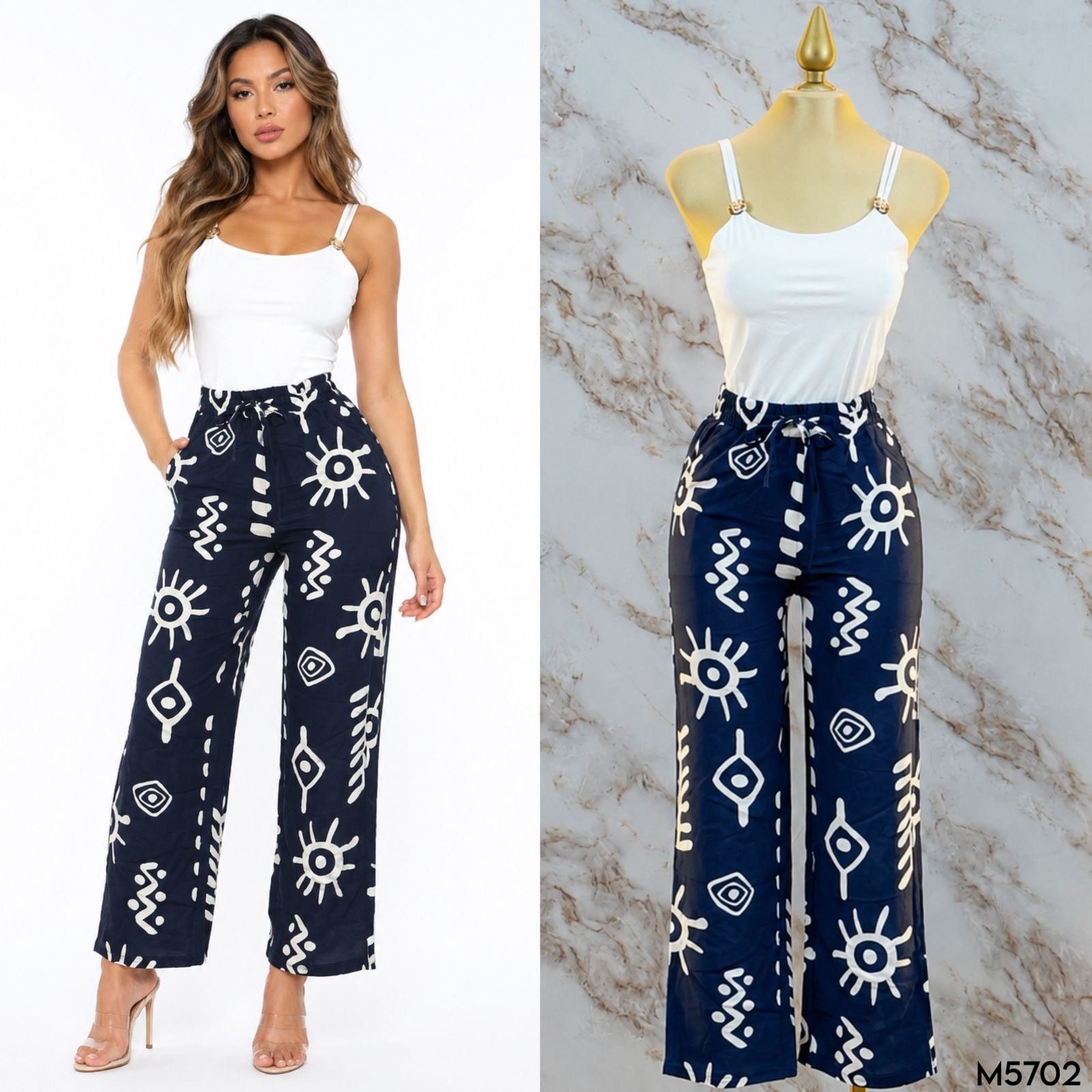 PANTALON LIGEROESTAMPADO 5702 - Image 2