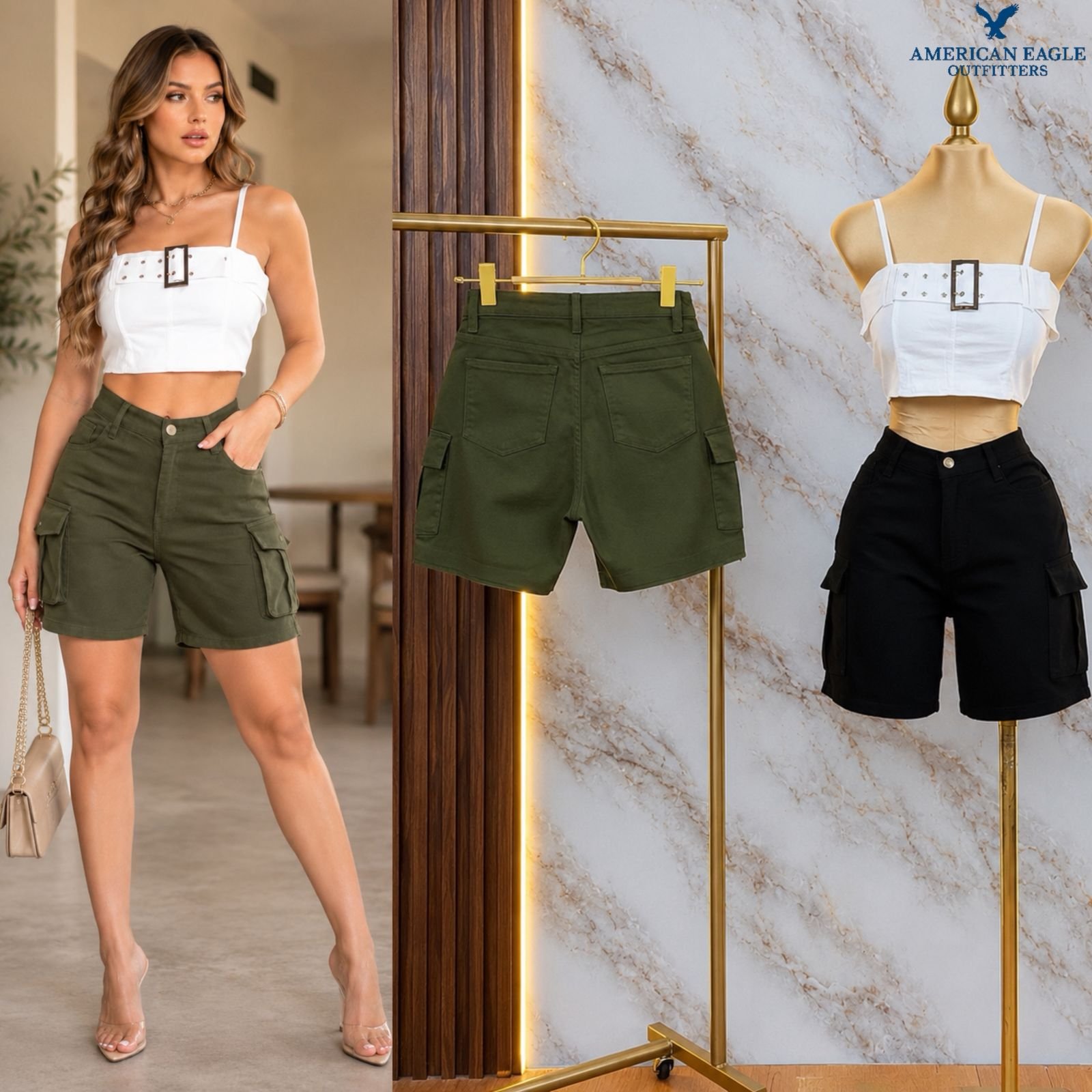 SHORT GABARDINA AM 2