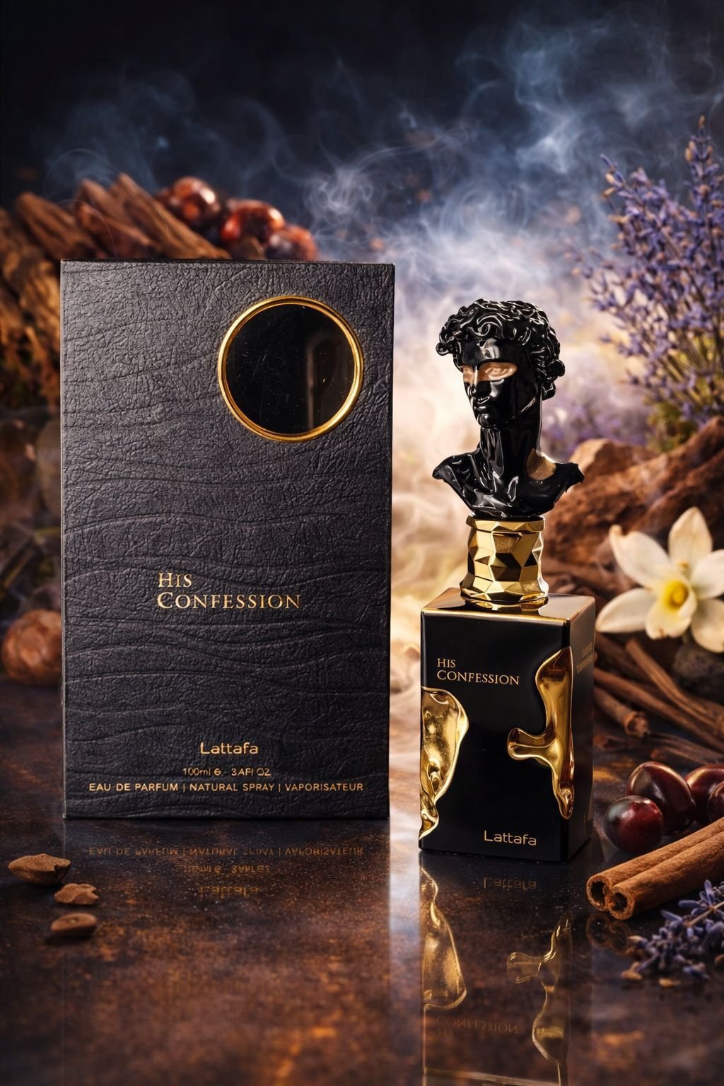 PERFUME CABALLERO HYH CONFESSION NEGRO