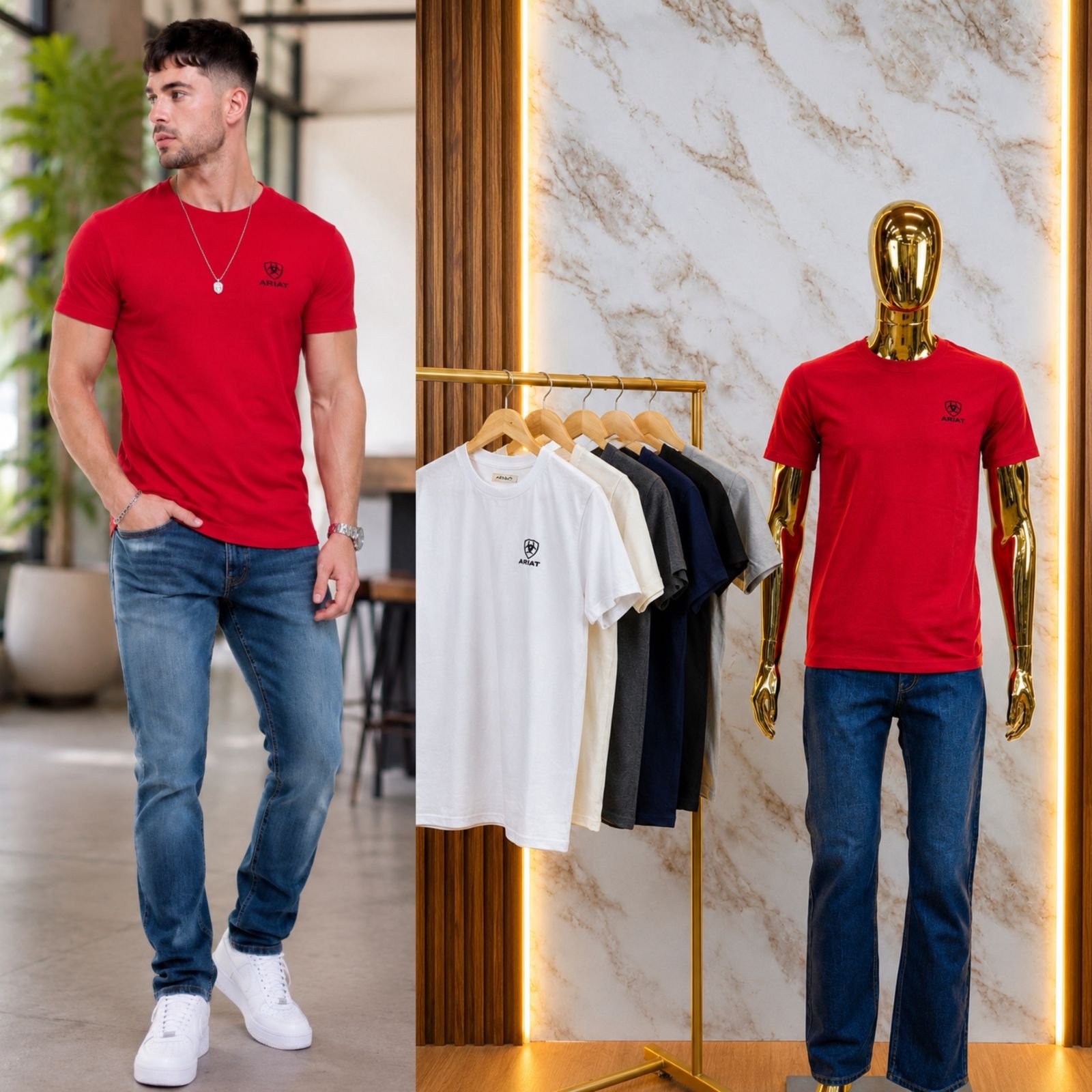 PLAYERA MANGA CORTA ARIATT