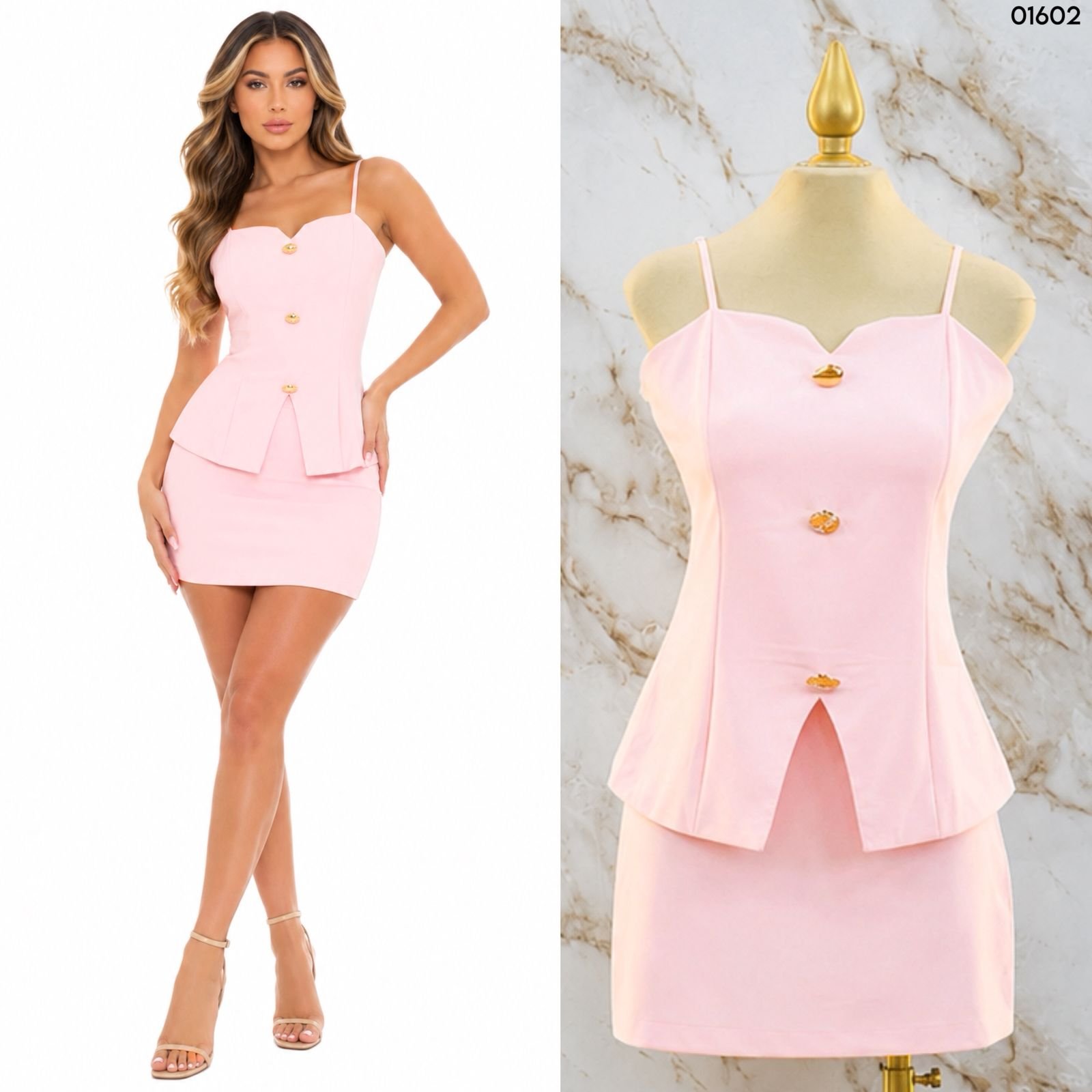 SET FALDA/SHORT + BLUSA 1602 - Image 2