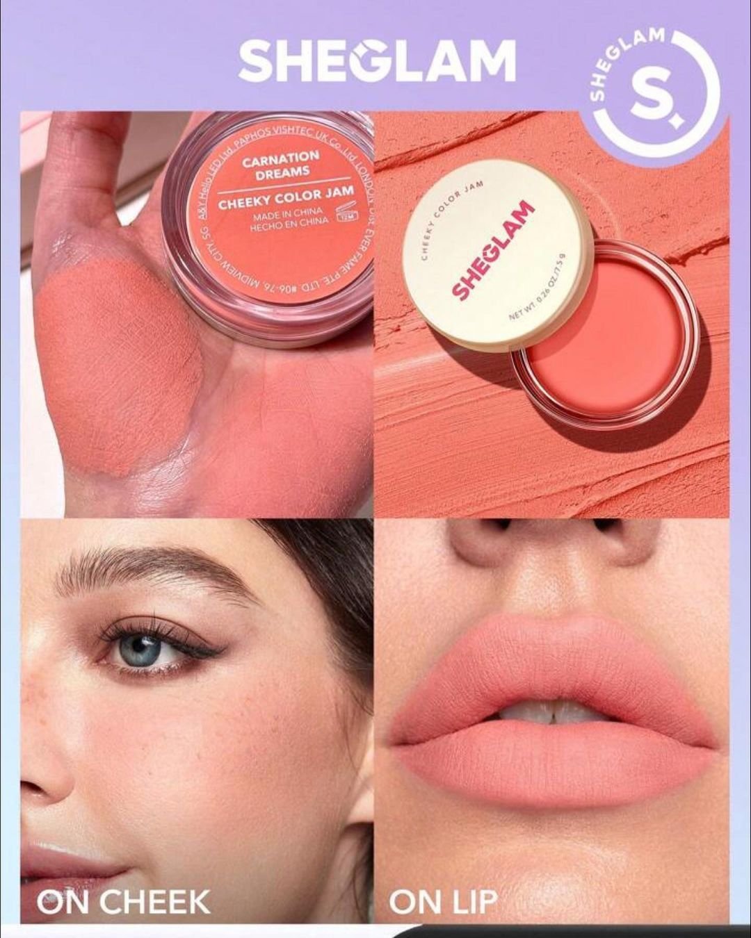 BRUSH+LIP TINT SHEGLAM - Image 4