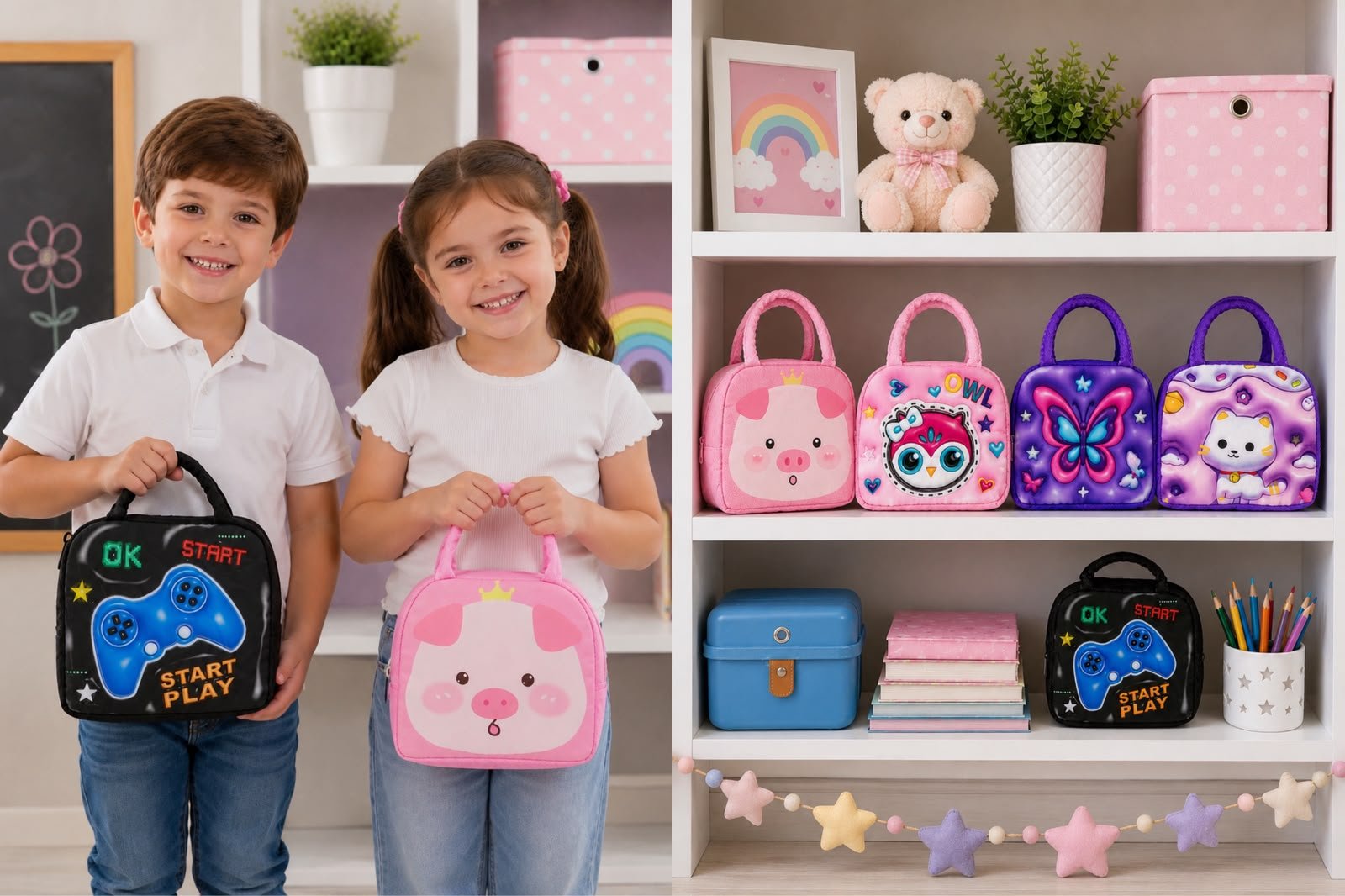 LONCHERA INFANTIL ANIMALITOS