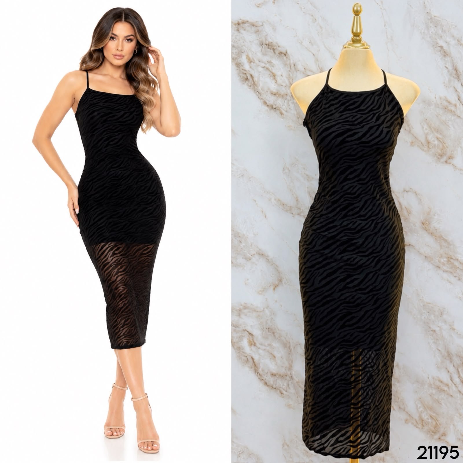 VESTIDO ANIMAL PRINT 1195 - Image 4