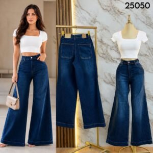PANTALON /JEANS CORTE WIDE LEG 5050