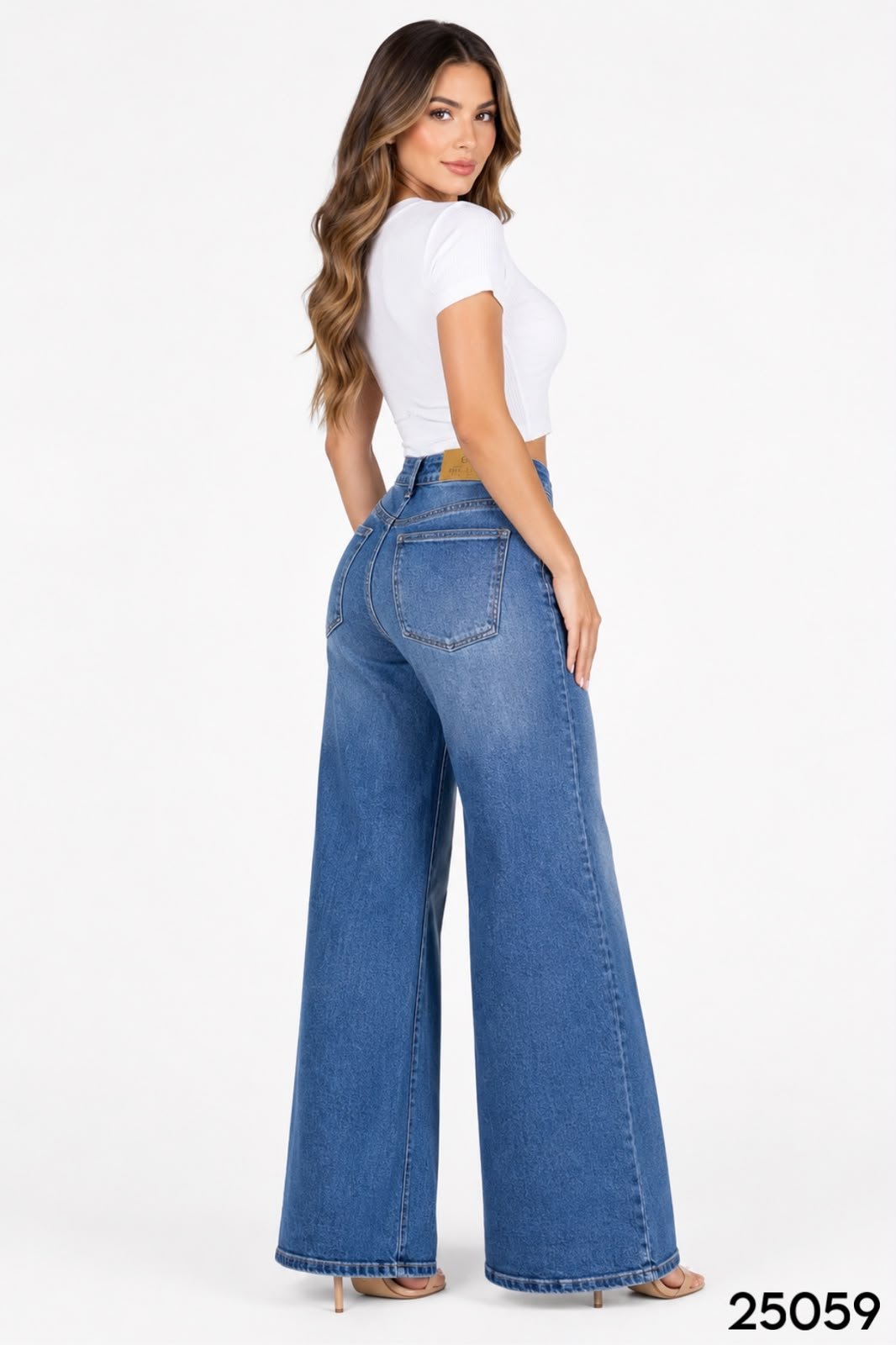 PANTALON /JEANS CORTE WIDE LEG 5059 - Image 3