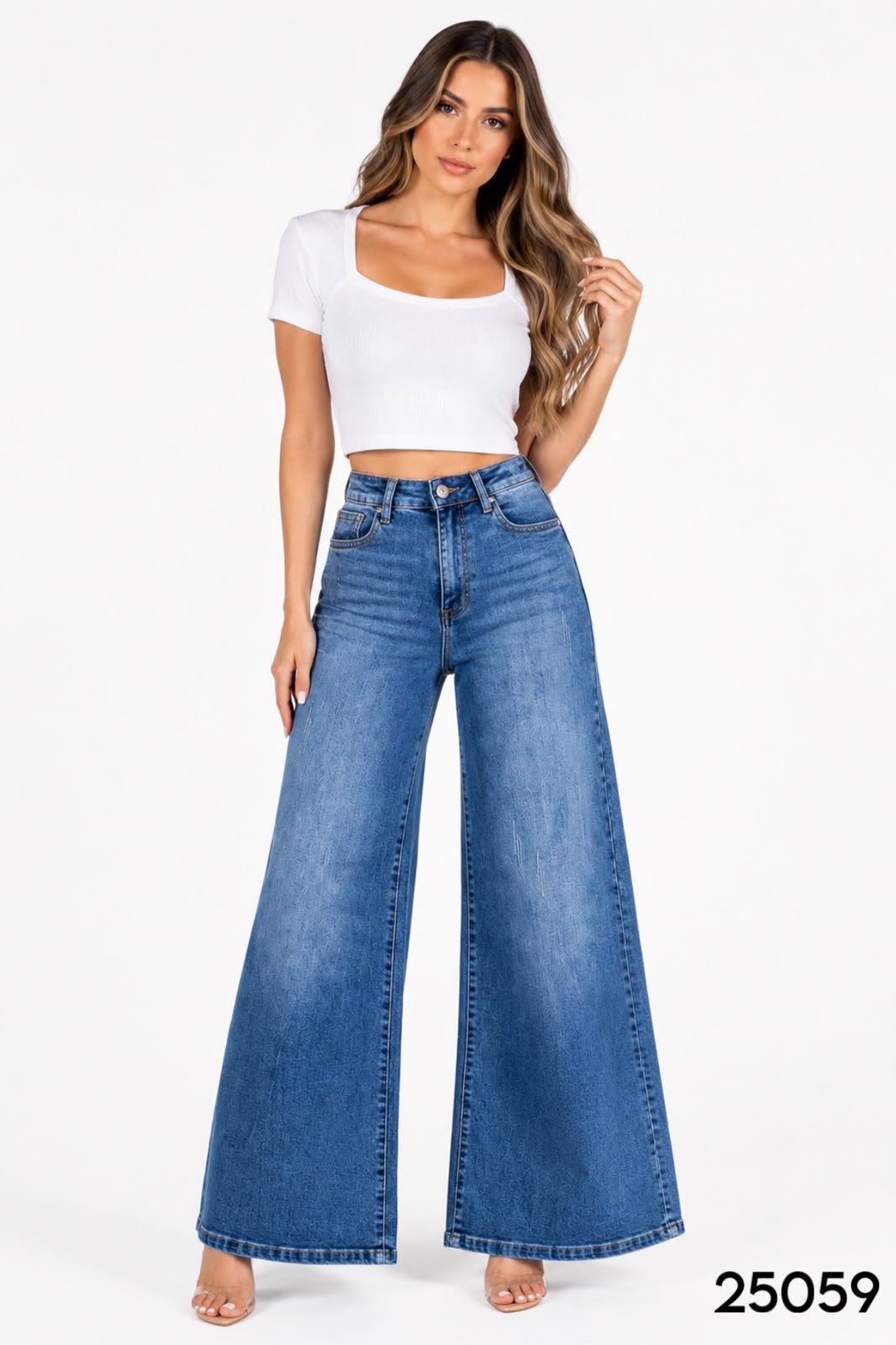 PANTALON /JEANS CORTE WIDE LEG 5059 - Image 4