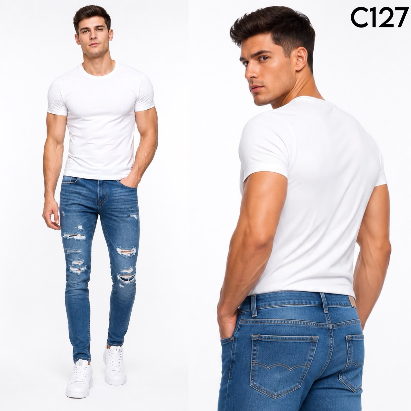 PANTALON / JEANS DE CABALLERO C127 - Image 2