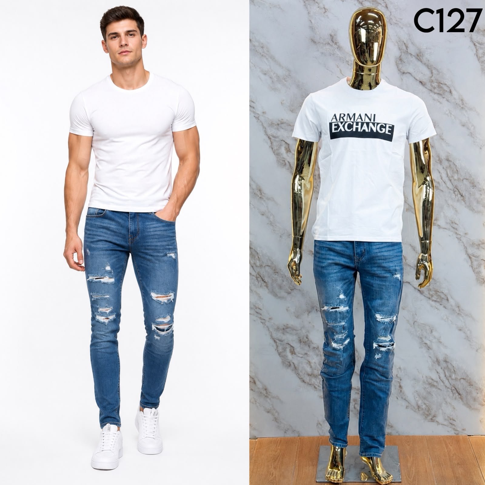 PANTALON / JEANS DE CABALLERO C127 - Image 5