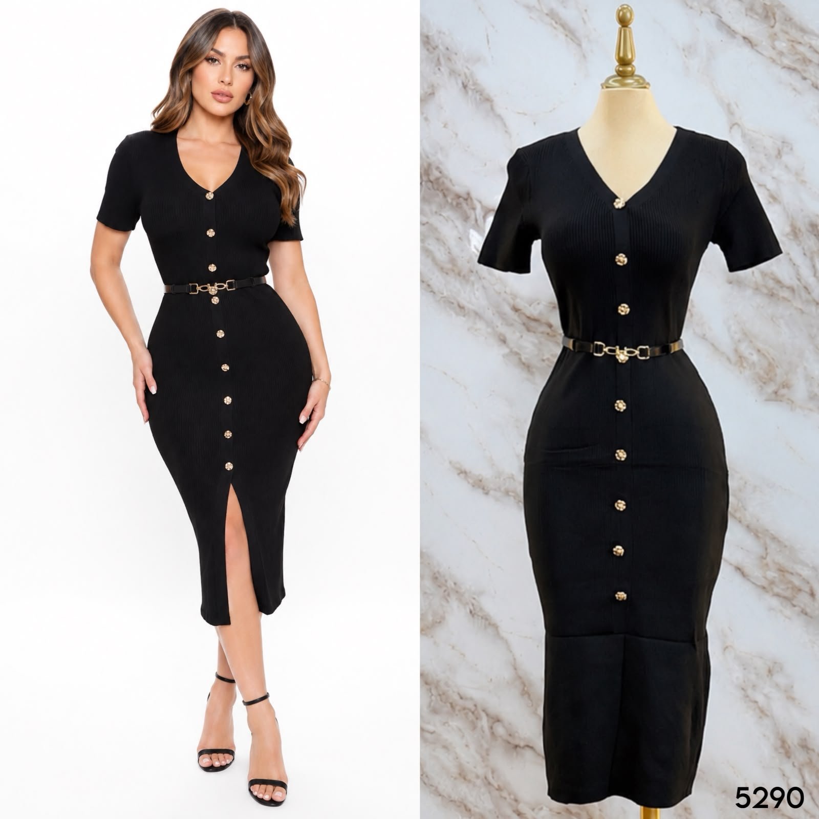 VESTIDO MIDI 5290 - Image 2