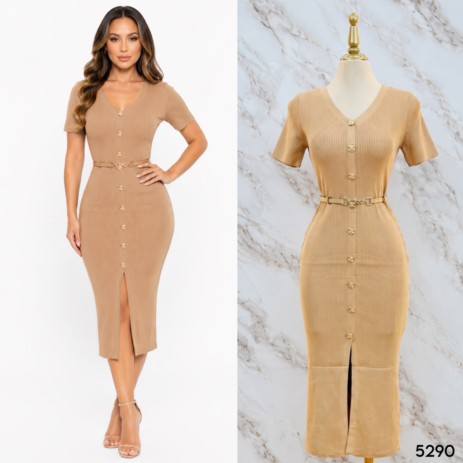 VESTIDO MIDI 5290 - Image 6
