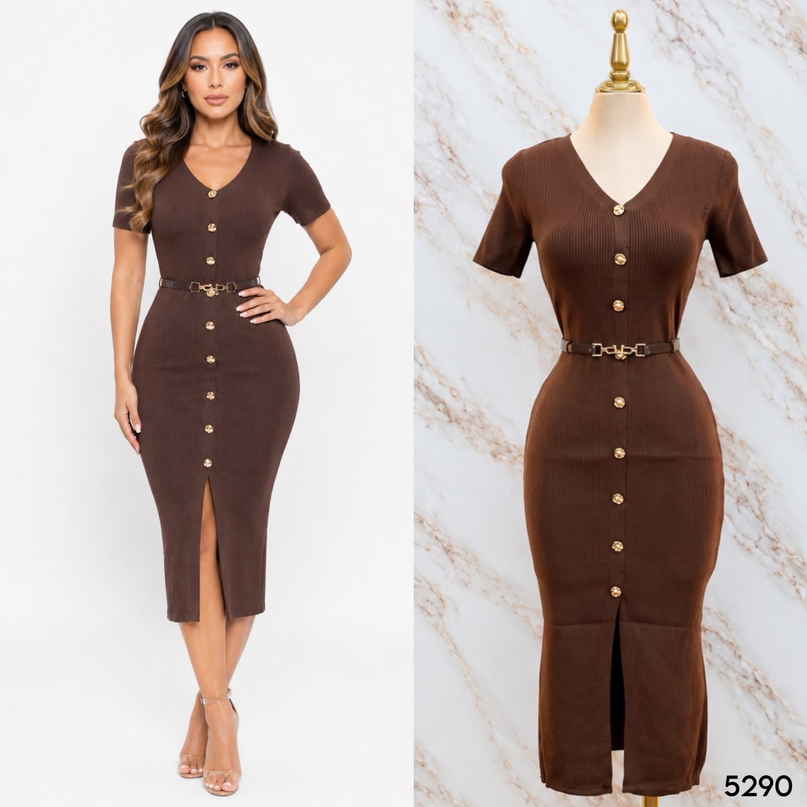 VESTIDO MIDI 5290 - Image 5