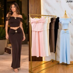 SET 2 PIEZAS (FALDA + BLUSA) JU158