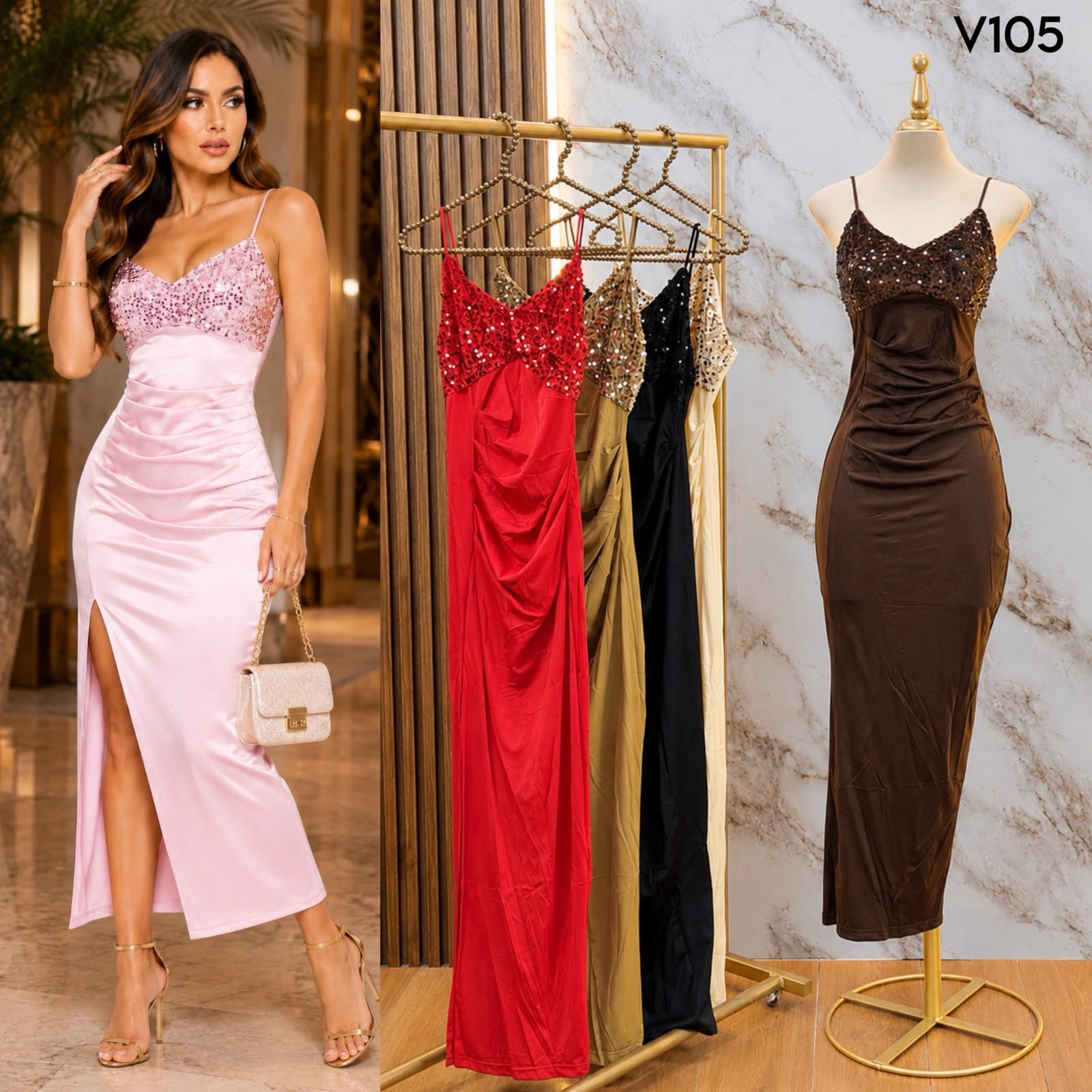 VESTIDO DE FIESTA V105