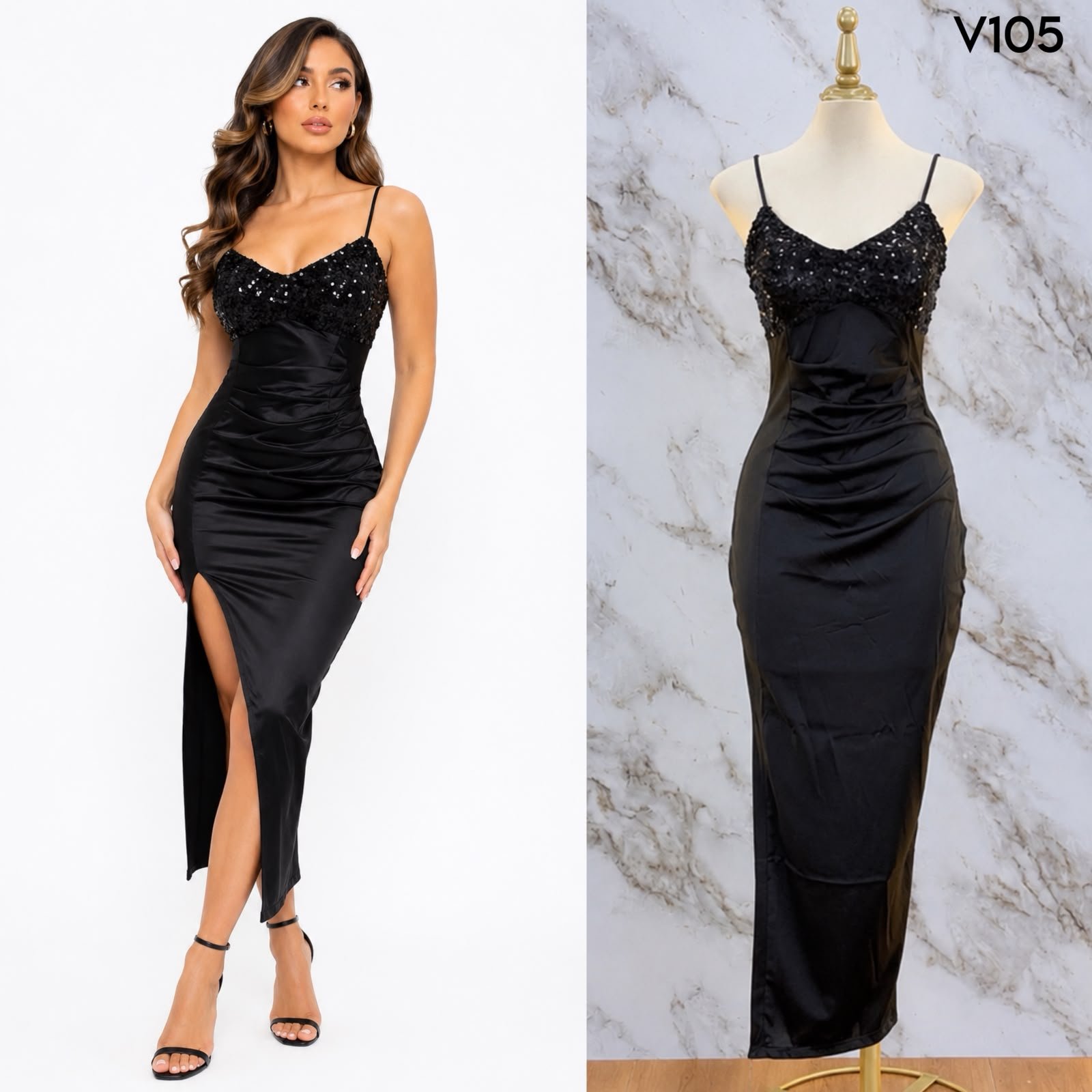 VESTIDO DE FIESTA V105 - Image 6