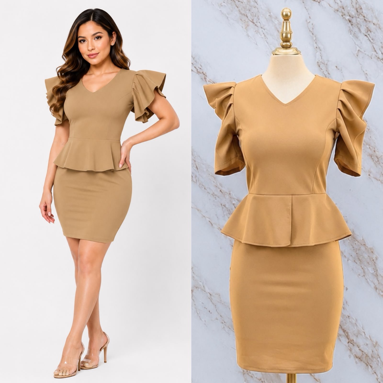 VESTIDO DE OLANES OFICE - Image 8