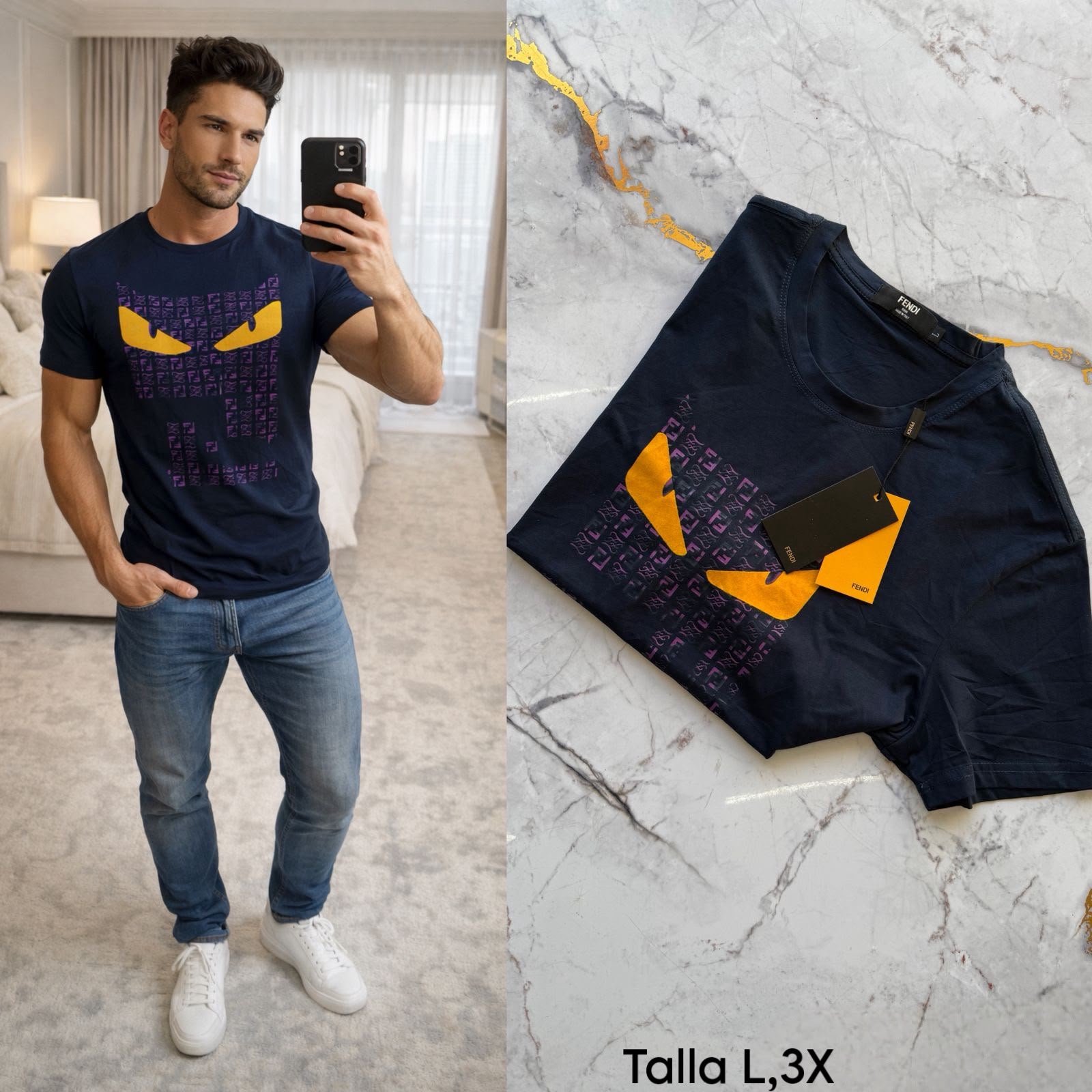 PLAYERA CUELLO POLO G5 MOD EYES - Image 3