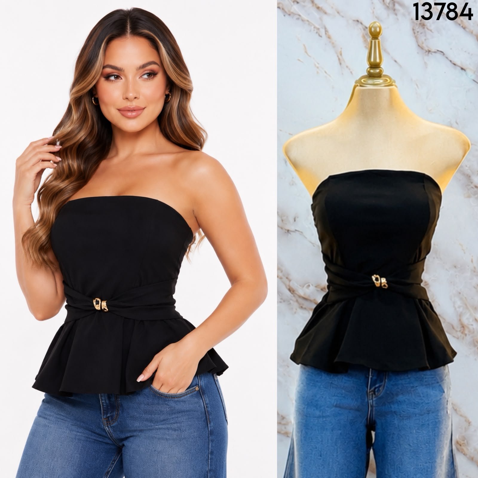 BLUSA STRAPLESS 3784 - Image 4