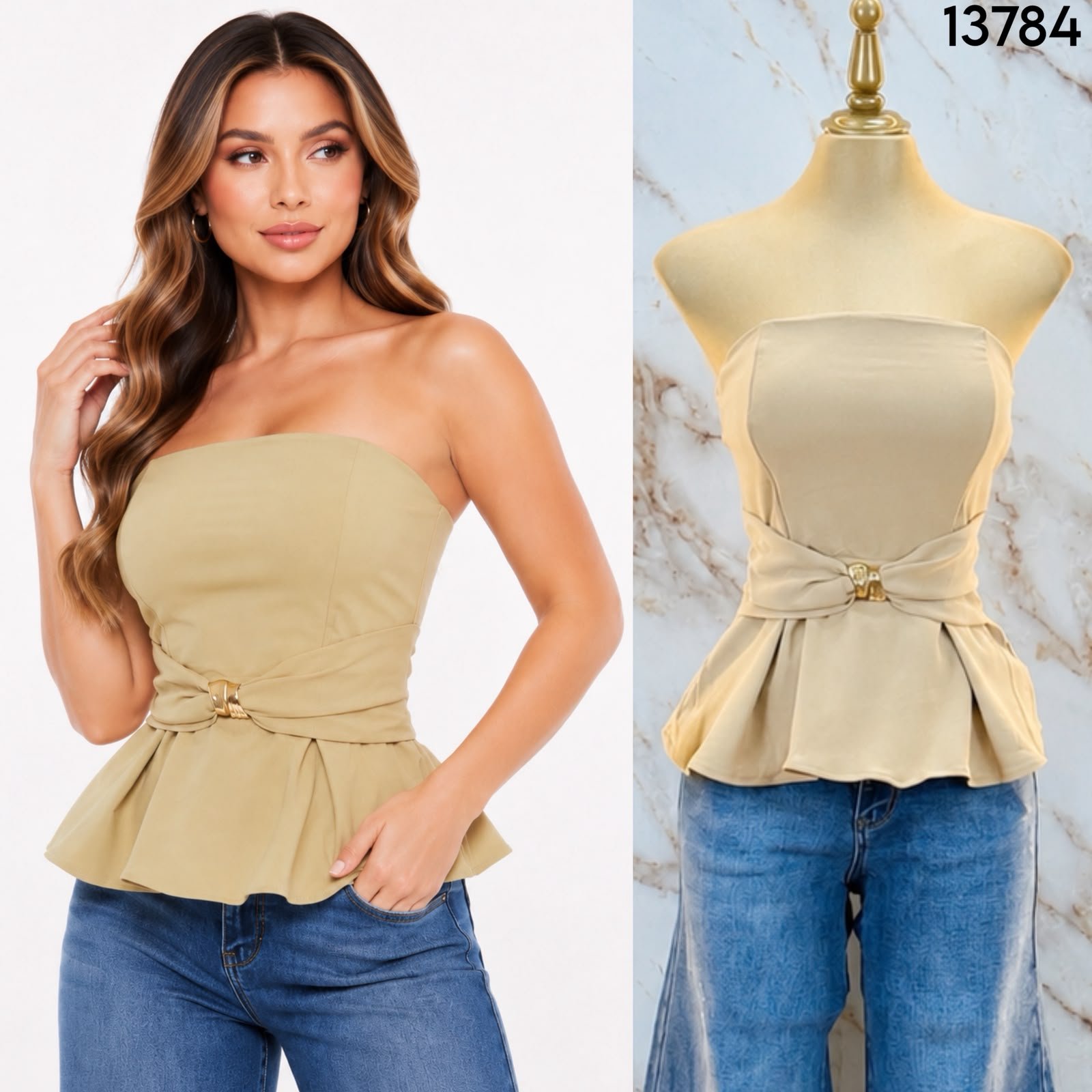 BLUSA STRAPLESS 3784 - Image 5