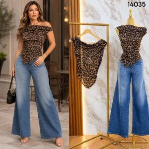BLUSA ANIMAL PRINT 4035